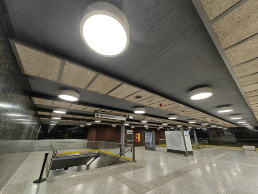 Budapest, M3 metró, Pöttyös utca, bélyegkép