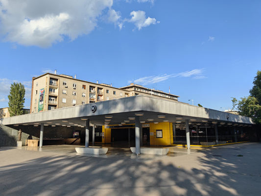 Budapest, M3 metró, Pöttyös utca, bélyegkép