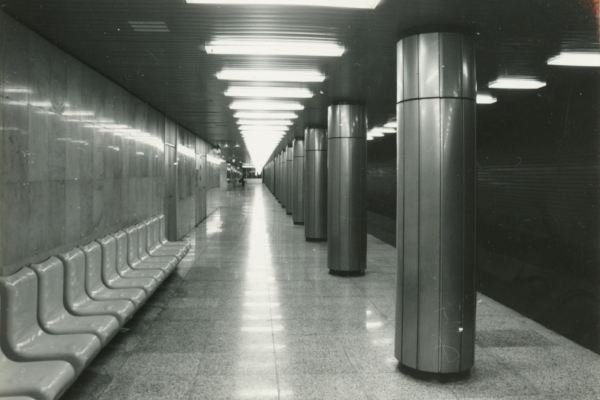 Budapest, M3 metró, Ferenciek tere, bélyegkép