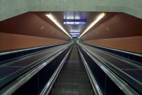 Budapest, M3 metró, Ferenciek tere, bélyegkép