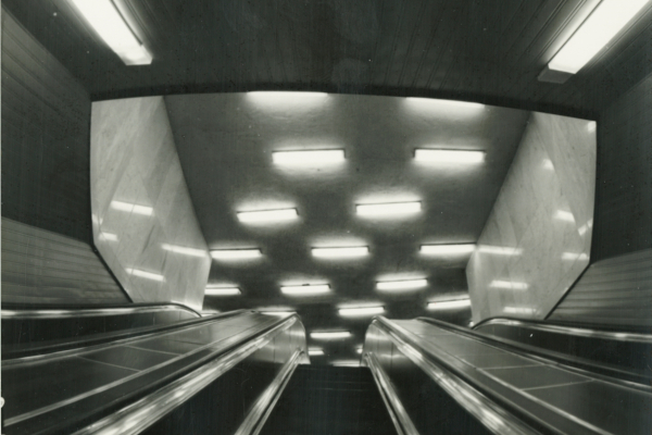 Budapest, M3 metró, Ferenciek tere, bélyegkép