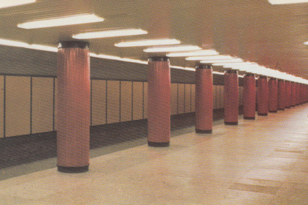 Budapest, M3 metró, Semmelweis Klinikák, bélyegkép