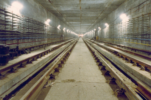 Budapest, M3 metró, építés, bélyegkép