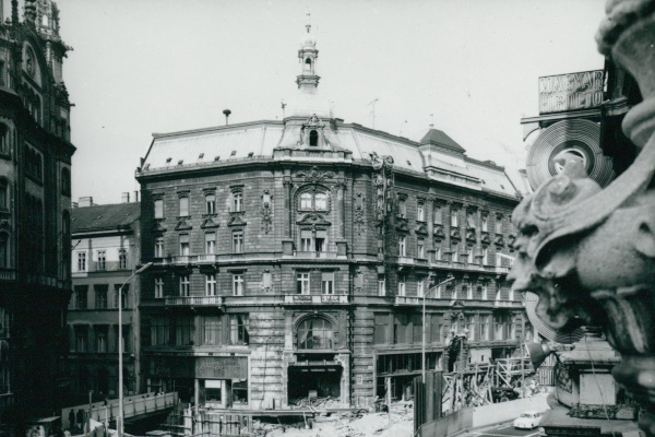 Budapest, M3 metró, építés, bélyegkép