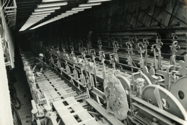 Budapest, M3 metró, építés, bélyegkép