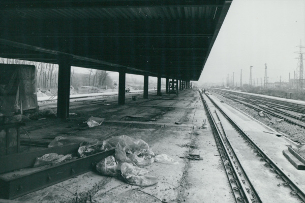 Budapest, M3 metró, építés, bélyegkép