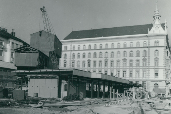 Budapest, M3 metró, építés, bélyegkép
