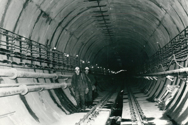 Budapest, M3 metró, építés, bélyegkép