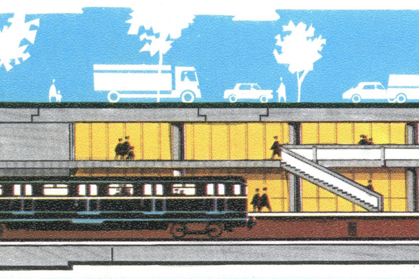 Budapest, M3 metró, Nagyvárad tér, Sípőczy Lajos, bélyegkép