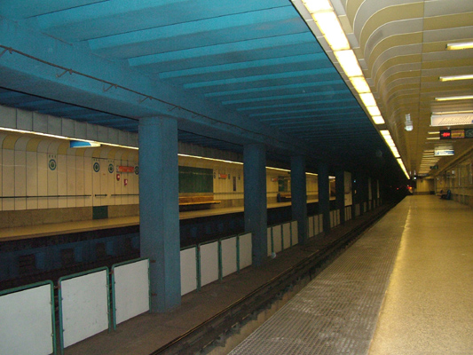 Budapest, M3 metró, Forgách utca, bélyegkép