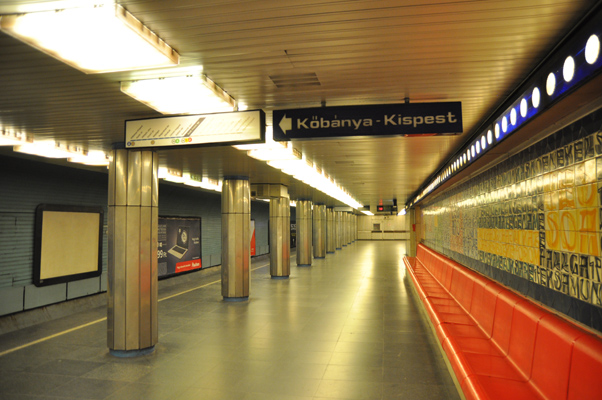 Budapest, M3 metró, Deák Ferenc tér, bélyegkép