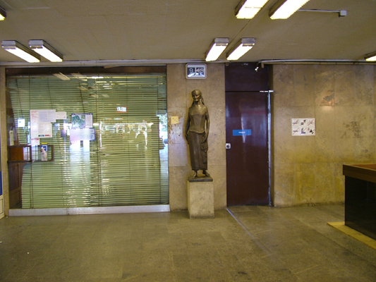 Budapest, M3 metró, Pöttyös utca, bélyegkép