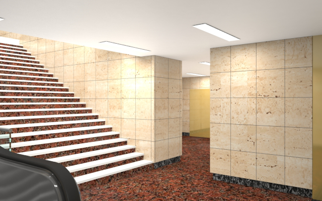 Budapest, M3 metró, Népliget, Auth Design látványterv, bélyegkép