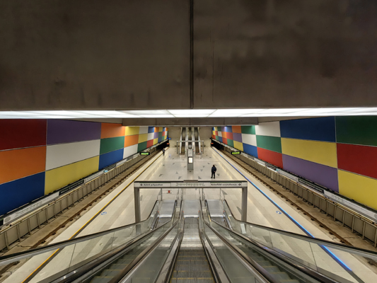 Budapest, M4 metró, Móricz Zsigmond körtér, bélyegkép