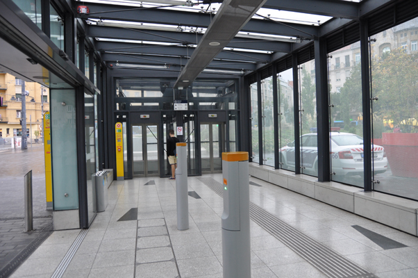 Budapest, M4 metró, Móricz Zsigmond körtér, bélyegkép