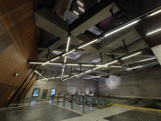 Budapest, M4 metró, Szent Gellért tér, bélyegkép