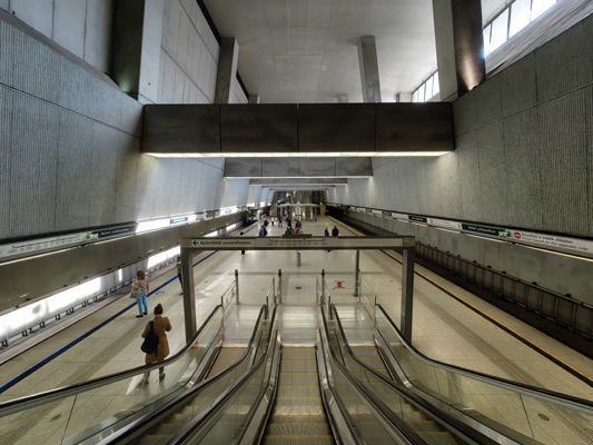 Budapest, M4 metró, Keleti pályaudvar, bélyegkép
