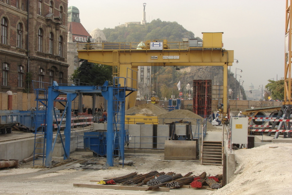 Budapest, M4 metró, Szent Gellért tér - Műegyetem, bélyegkép