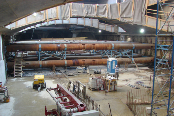 Budapest, M4 metró, Kálvin tér, bélyegkép