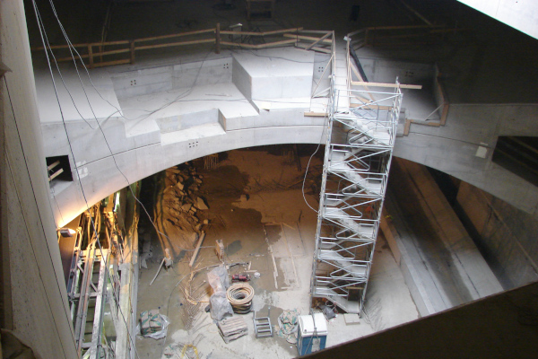 Budapest, M4 metró, Kálvin tér, bélyegkép