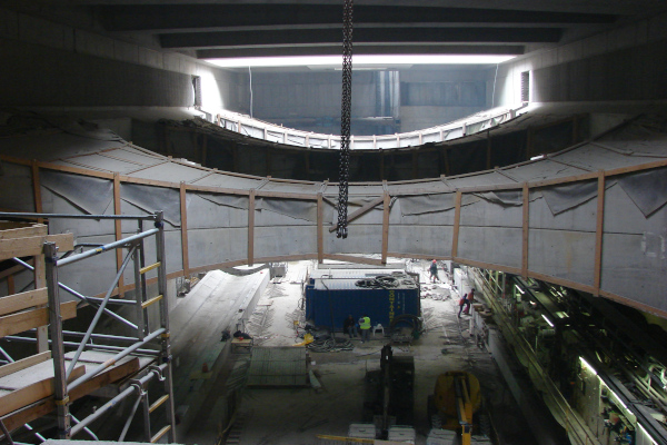 Budapest, M4 metró, Kálvin tér, bélyegkép