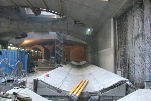 Budapest, M4 metró, Kálvin tér, bélyegkép