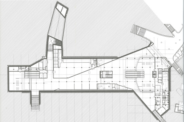Budapest, M4 metró, Móricz Zsigmond körtér, aluljáró, alaprajz, bélyegkép