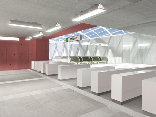 Budapest, M4 metró, Bikás park, Palatium Stúdió látványterv, bélyegkép