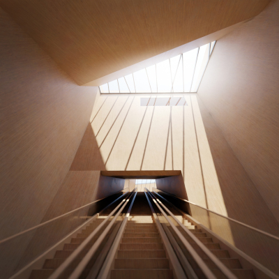 Budapest, M5 metró, Boráros tér, látványterv, bélyegkép