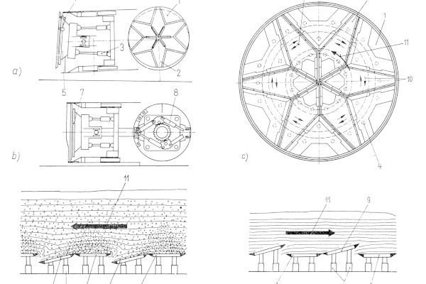 Budapest, metróépítés, fúrópajzs, bélyegkép