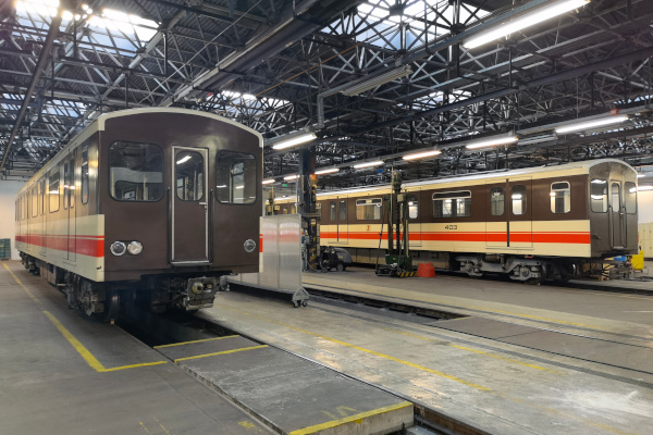 Budapest, Ganz-Hunslet G2, prototípus metró jármű, bélyegkép