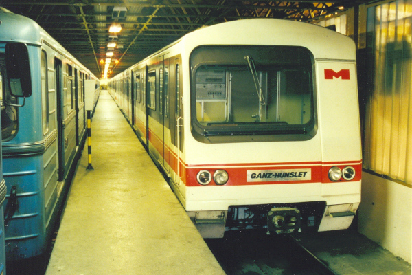 Budapest, Ganz-Hunslet G2, prototípus metró jármű, bélyegkép