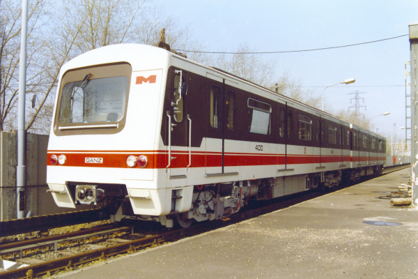 Budapest, Ganz-Hunslet G2, prototípus metró jármű, bélyegkép