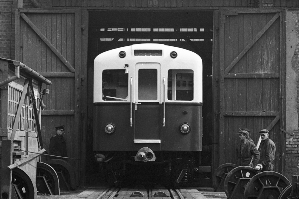 Budapest, Ganz P, prototípus metró jármű, bélyegkép