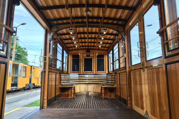 Budapest, MFAV, Schlick járművek, bélyegkép