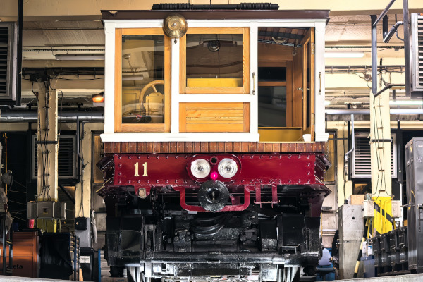 Budapest, MFAV, Schlick járművek, bélyegkép