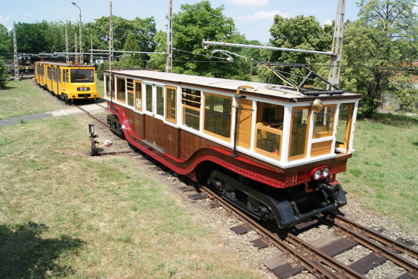 Budapest, MFAV, Schlick járművek, bélyegkép