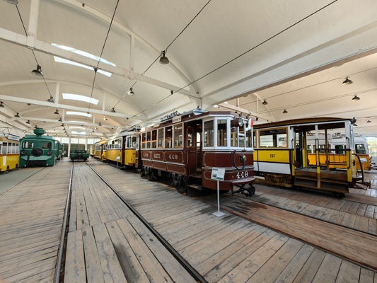 Szentendre, BKV, Városi Tömegközlekedési Múzeum, bélyegkép