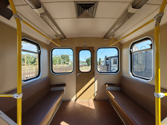 Szentendre, BKV, Városi Tömegközlekedési Múzeum, Ganz-Hunslet G2, bélyegkép