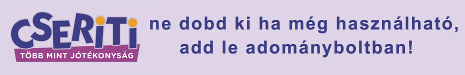 adománybolt reklám
