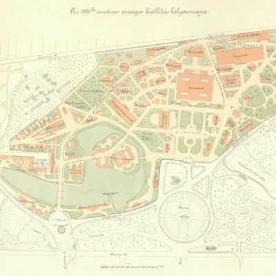 Budapest, M1 metró, térkép