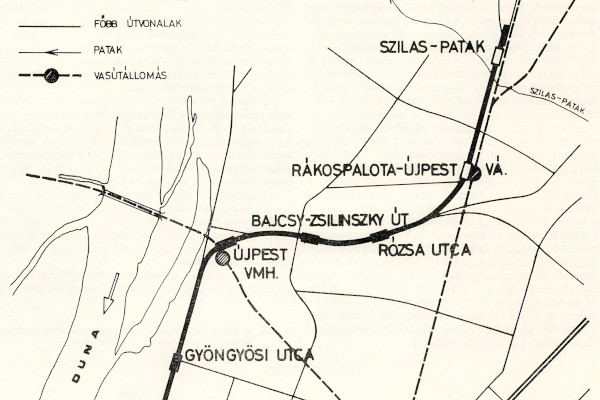 Budapest, M3 metró, meghosszabbítás, térkép