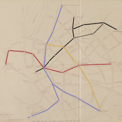 Terv a budapesti földalatti törzshálózatára