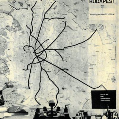 A budapesti gyorsvasúti hálózat terve