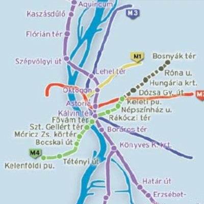 budapesti metróhálózat fejlesztése térkép