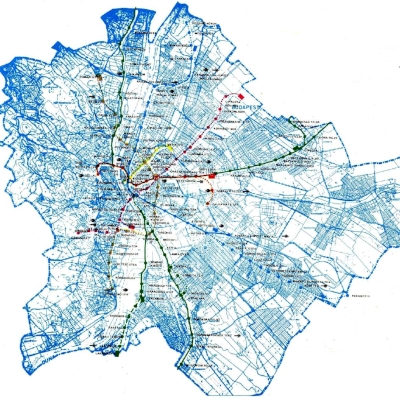 Budapest metró fejlesztés térkép