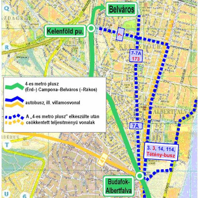 Budapest, M4 metró plusz