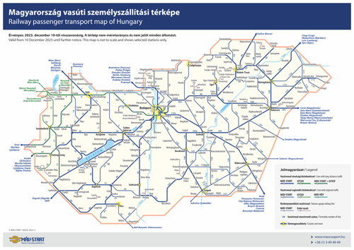 Vasúthálózat térkép bélyegkép